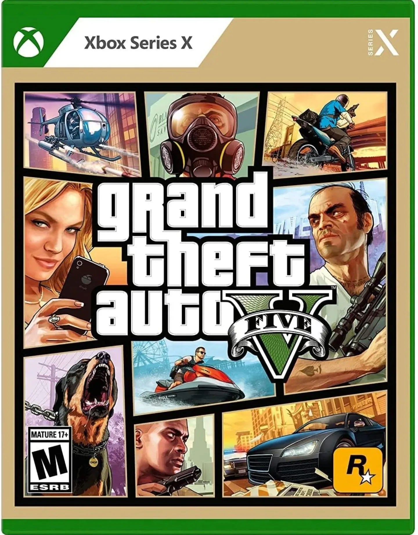 GRAND THEFT AUTO V XBOX SERIES X easy video game