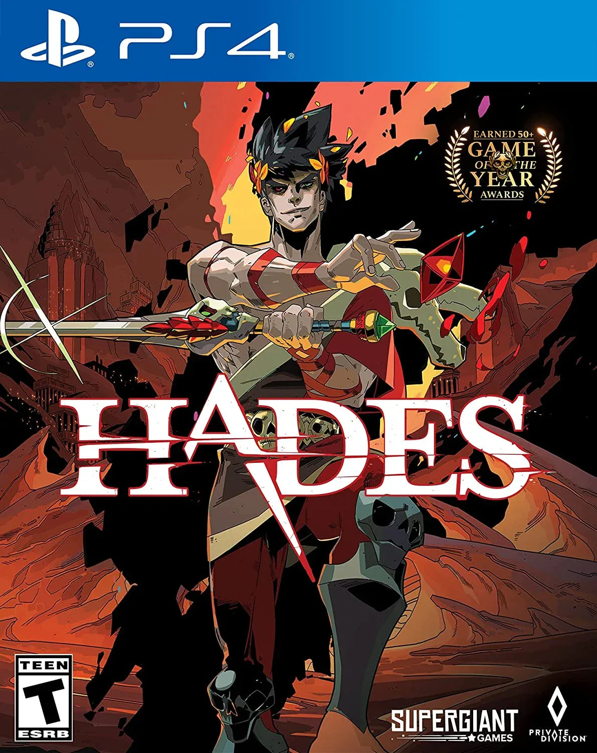 HADES PLAYSTATION 4 PS4 easy video game