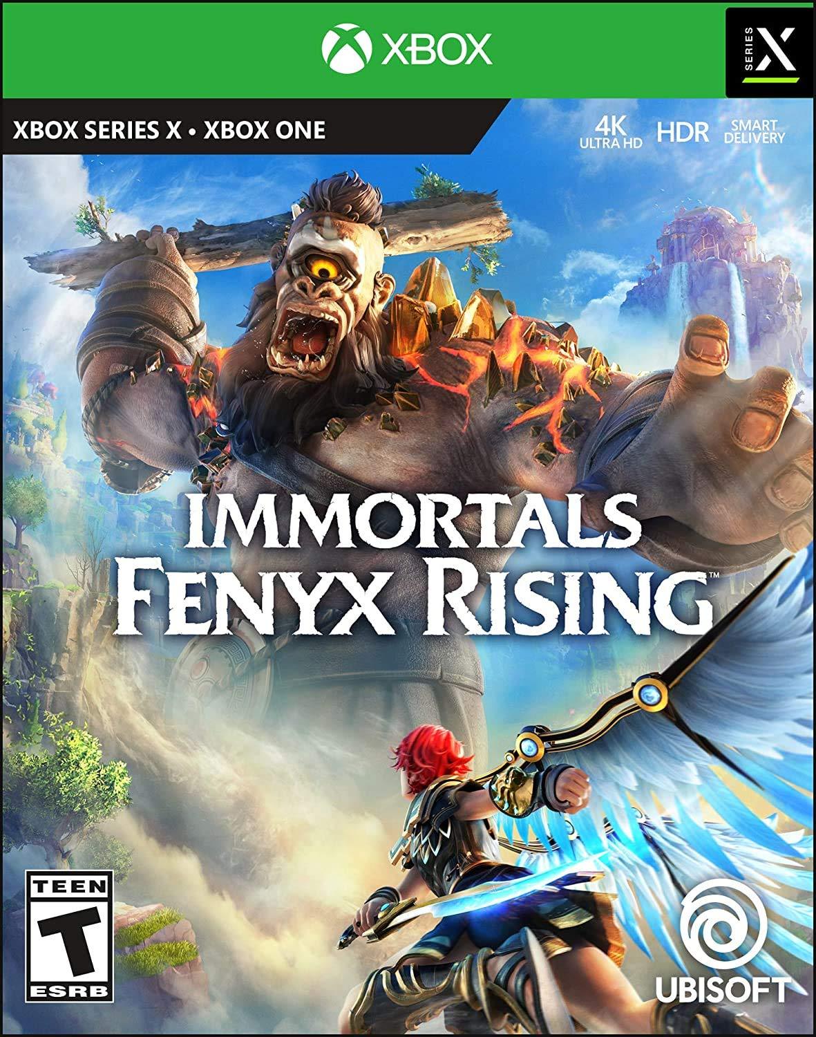 IMMORTALS FENYS RISING XBOX easy video game