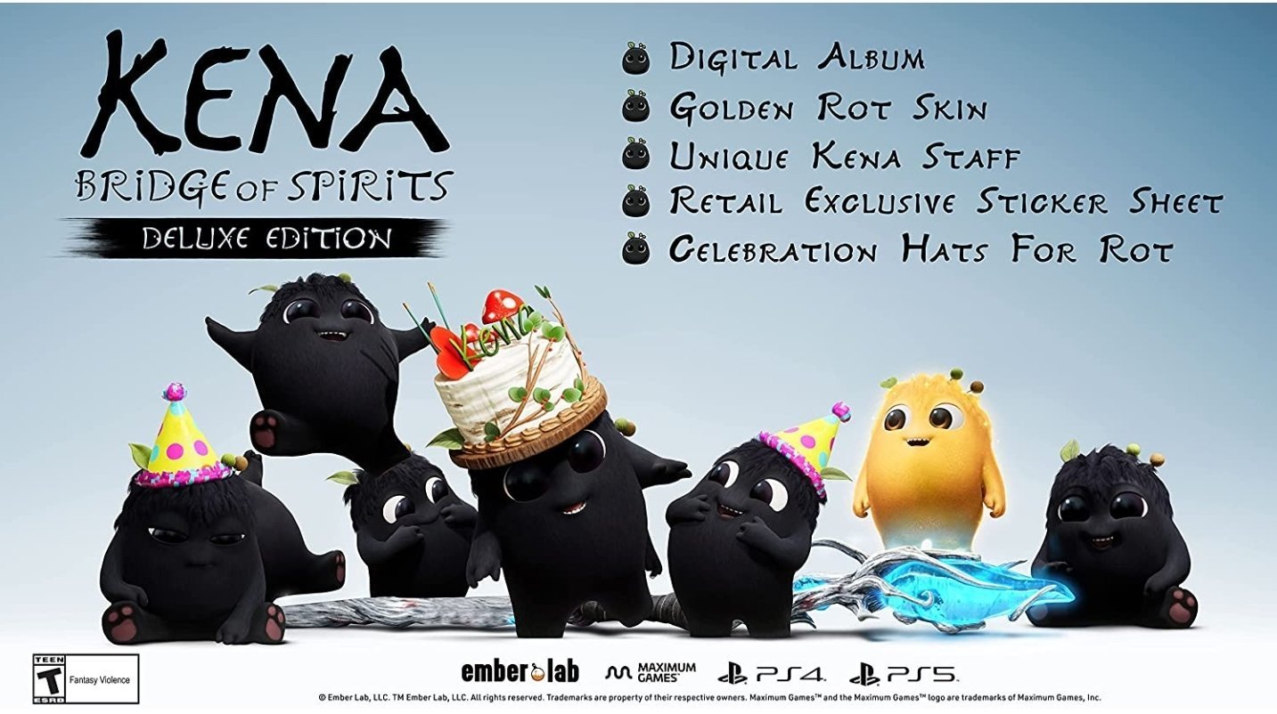 KENA BRIDGE OF SPIRITS DELUXE EDITION PS5 - EasyVideoGame