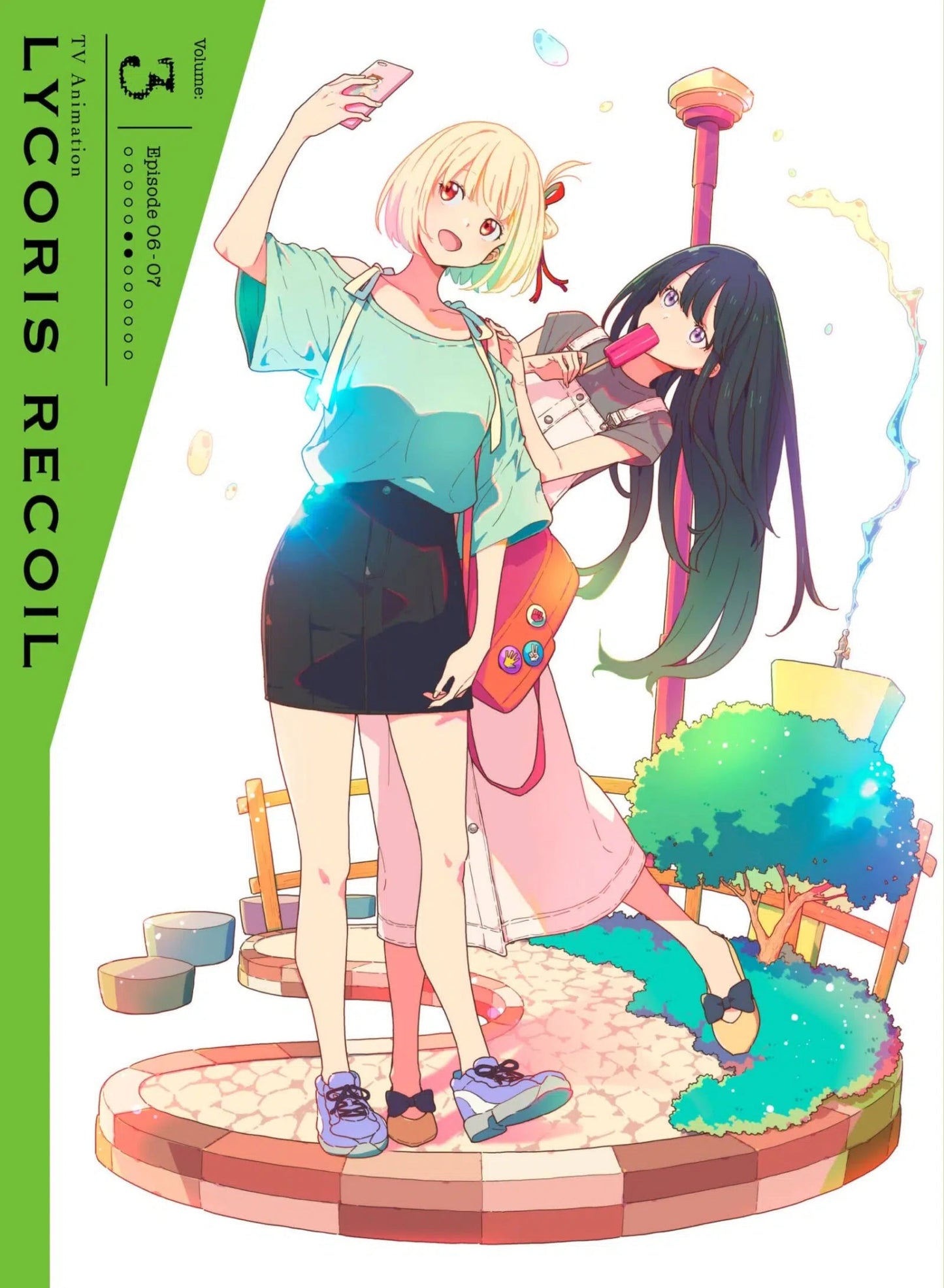 LYCORIS RECOIL VOL 3 BLU RAY