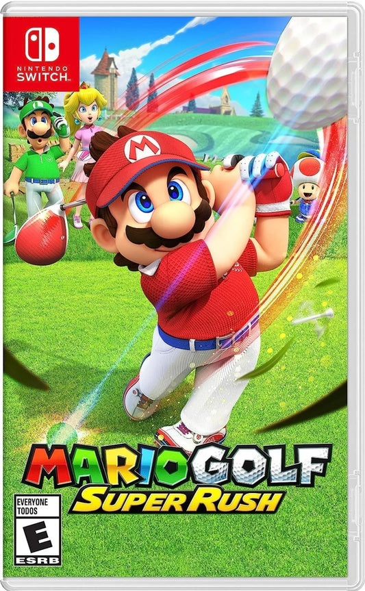 MARIO GOLF SUPER RUSH easy video game