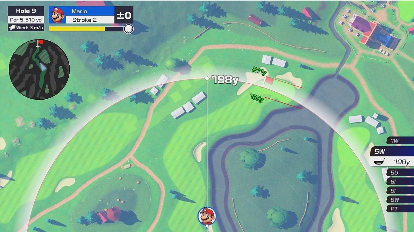 MARIO GOLF SUPER RUSH