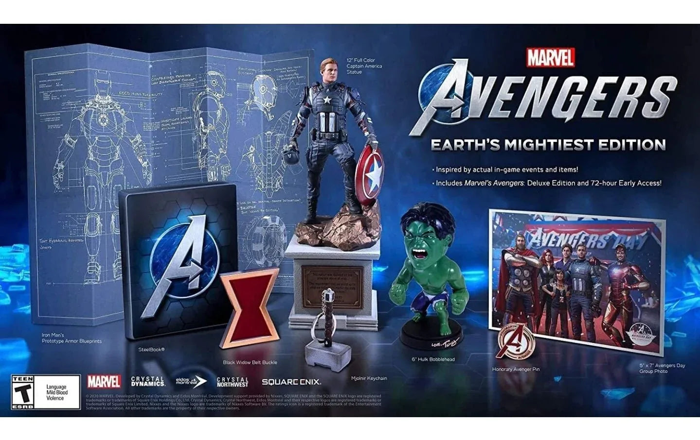 MARVEL AVENGERS COLLECTOR'S PS4 easy video game