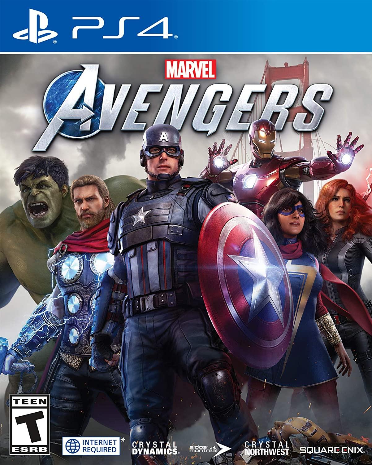 MARVEL AVENGERS PLAY STATION 4 - PS4 easy video game