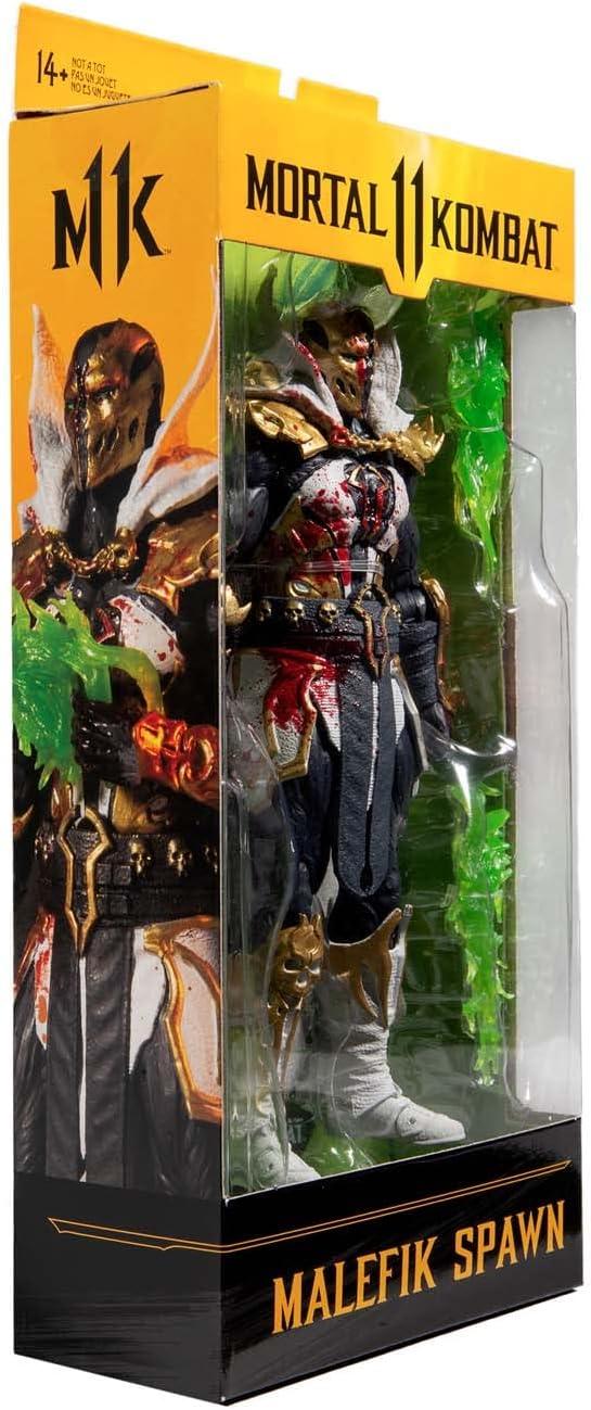 MCFARLANE TOYS MORTAL KOMBAT MALEFIK SPAWN easy video game