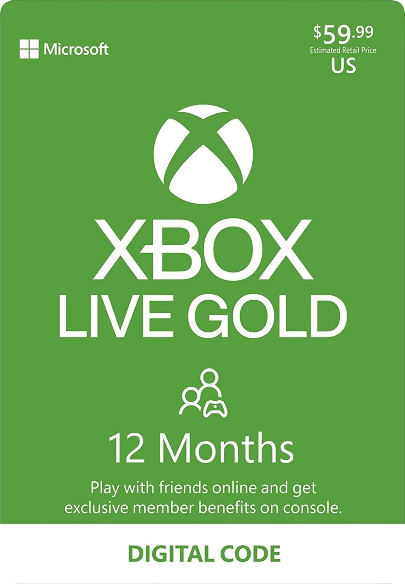 MEMBRESIA XBOX LIVE 12 MESES - Easy Video Game