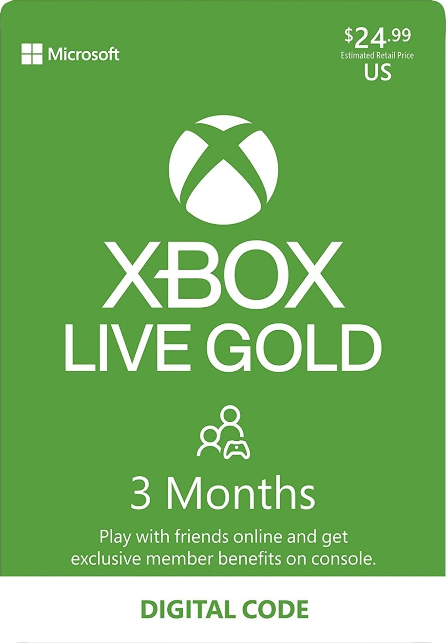 MEMBRESIA XBOX LIVE 3 MESES - Easy Video Game