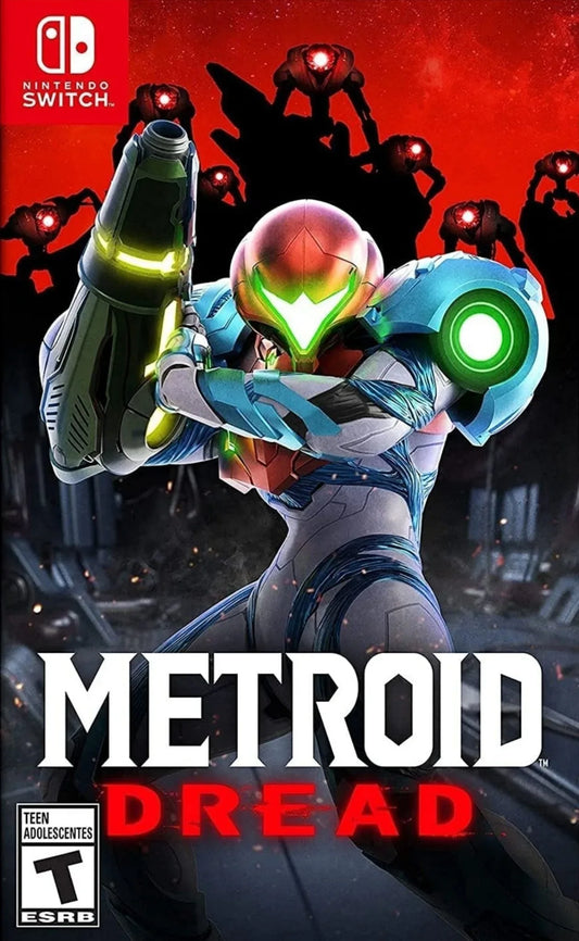METROID DREAD NINTENDO SWITCH easy video game