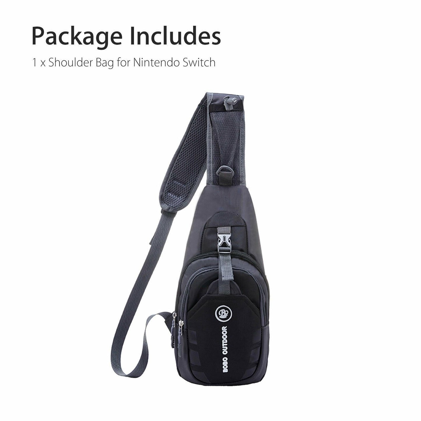MOCHILA NEGRA PARA NINTENDO SWITCH - Easy Video Game