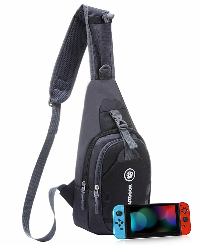 MOCHILA NEGRA PARA NINTENDO SWITCH - Easy Video Game