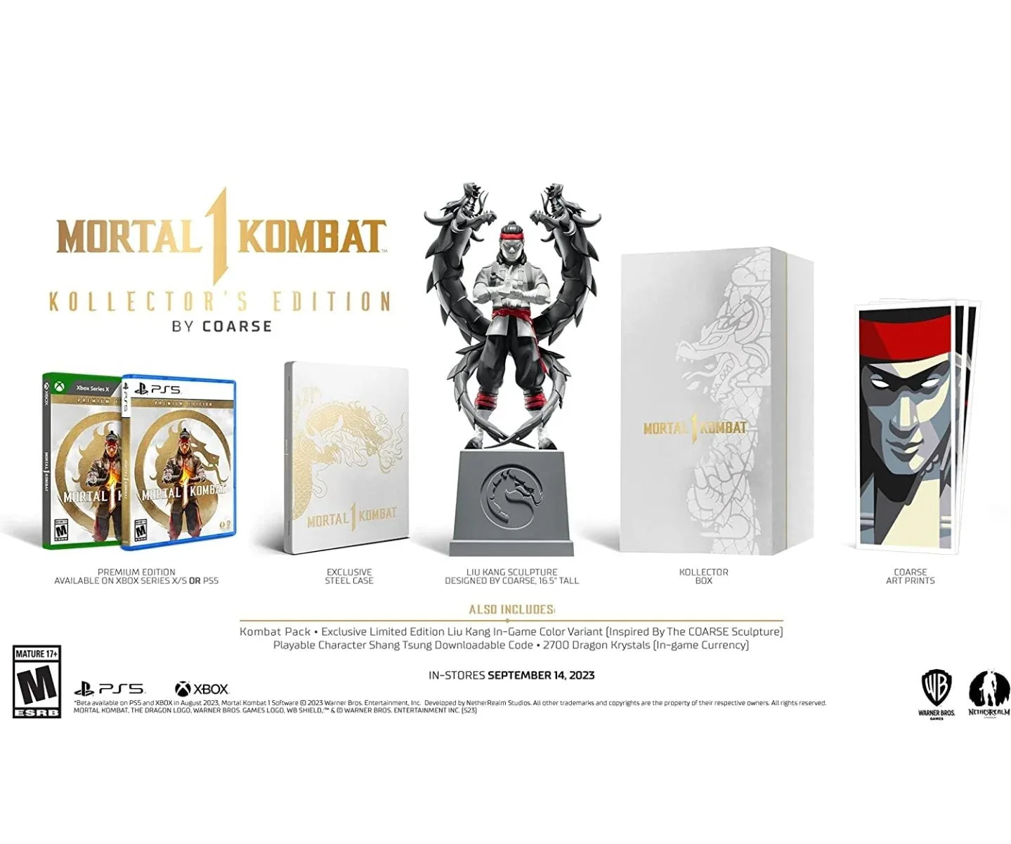 MORTAL KOMBAT 1 KOLLECTOR'S PS5 easy video game