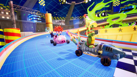 NICKELODEON KART RACERS 3 SLIME SPEEDWAY PS5 easy video game