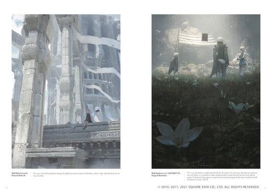 NIER ART KODA KAZUMA WORKS LIBRO DE ARTE easy games