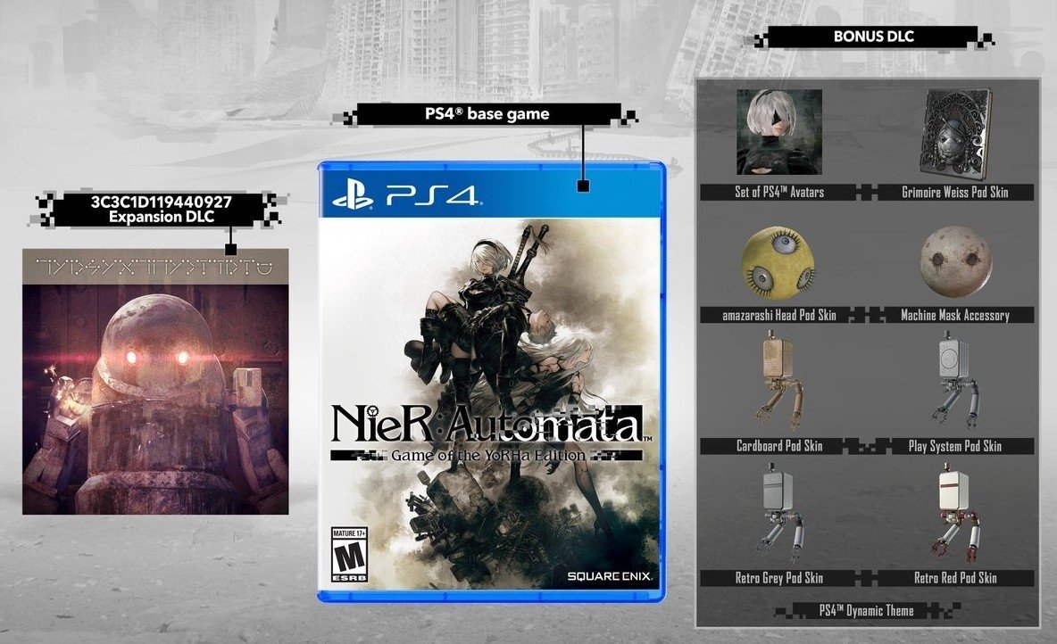 NIER AUTOMATA GAME OF THE YORHA PS4