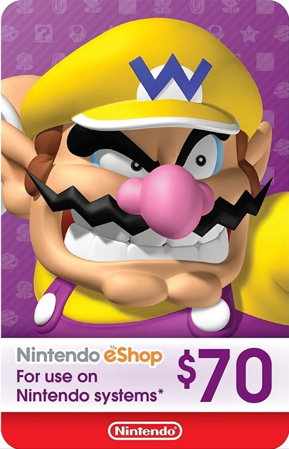 NINTENDO ESHOP CARD CODE $70 Easy Video Game