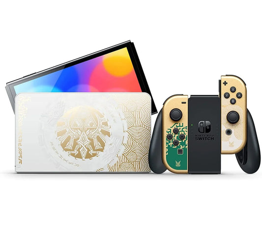 NINTENDO SWITCH OLED ZELDA TEARS OF KINGDOM easy video game