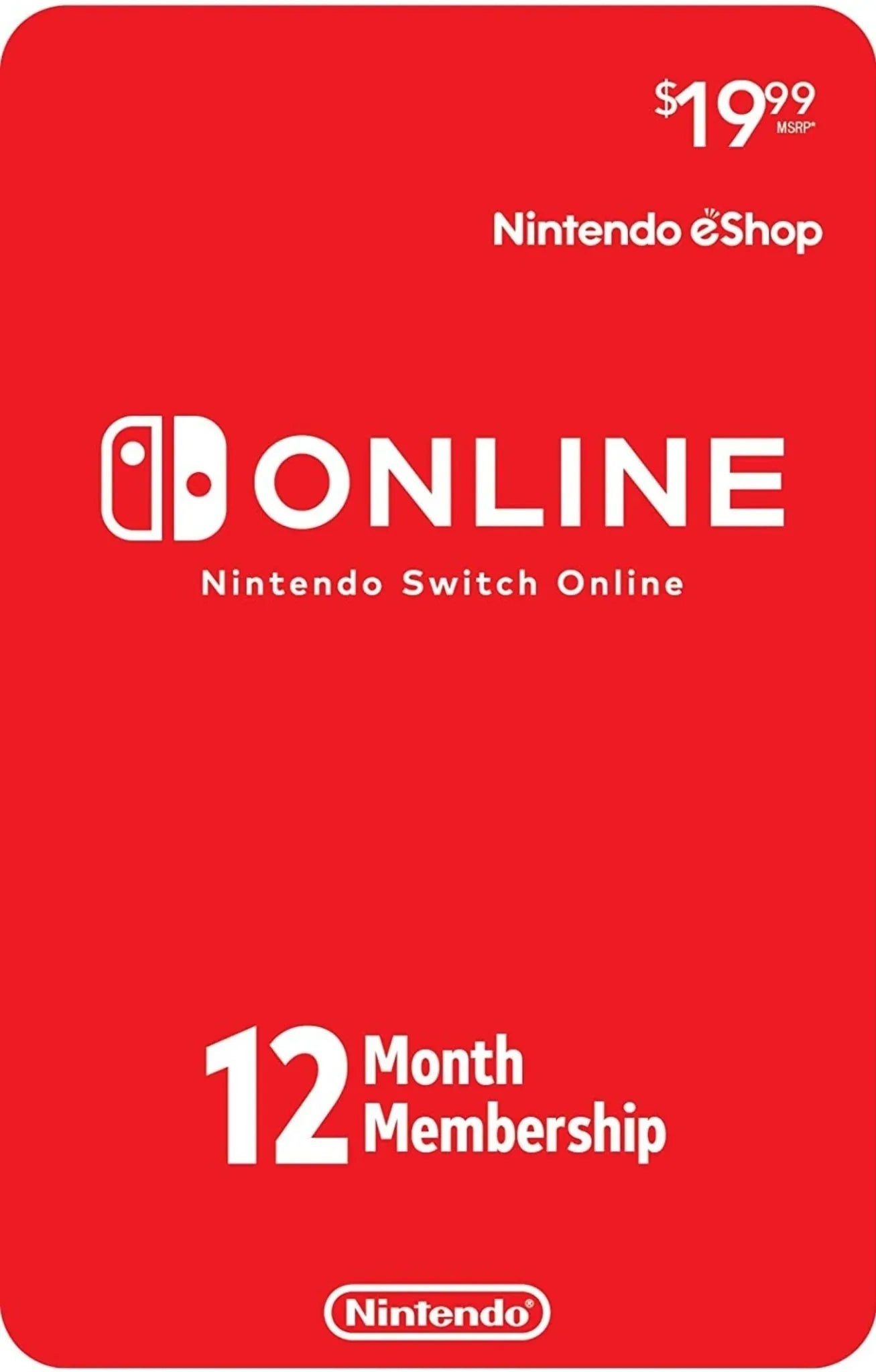 NINTENDO SWITCH ONLINE 12 MESES Easy Video Game