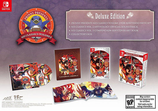 NIS CLASSIC VOLUMEN 2 SWITCH easy video game