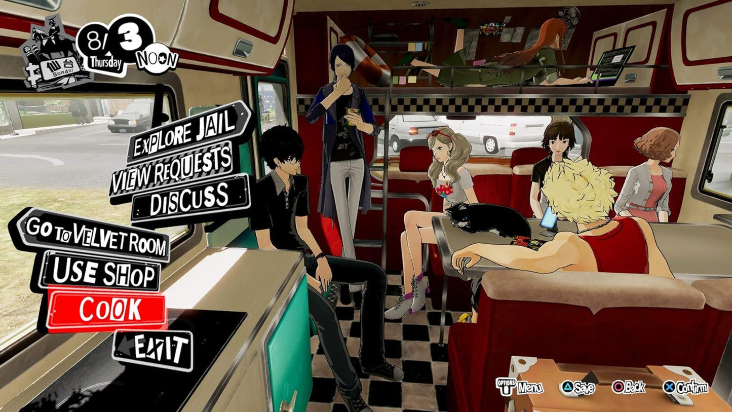PERSONA 5 STRICKERS SWITCH