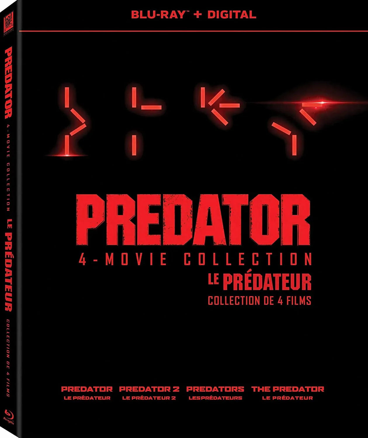 PREDATOR 4 MOVIE COLLECTION BLU-RAY easy video game