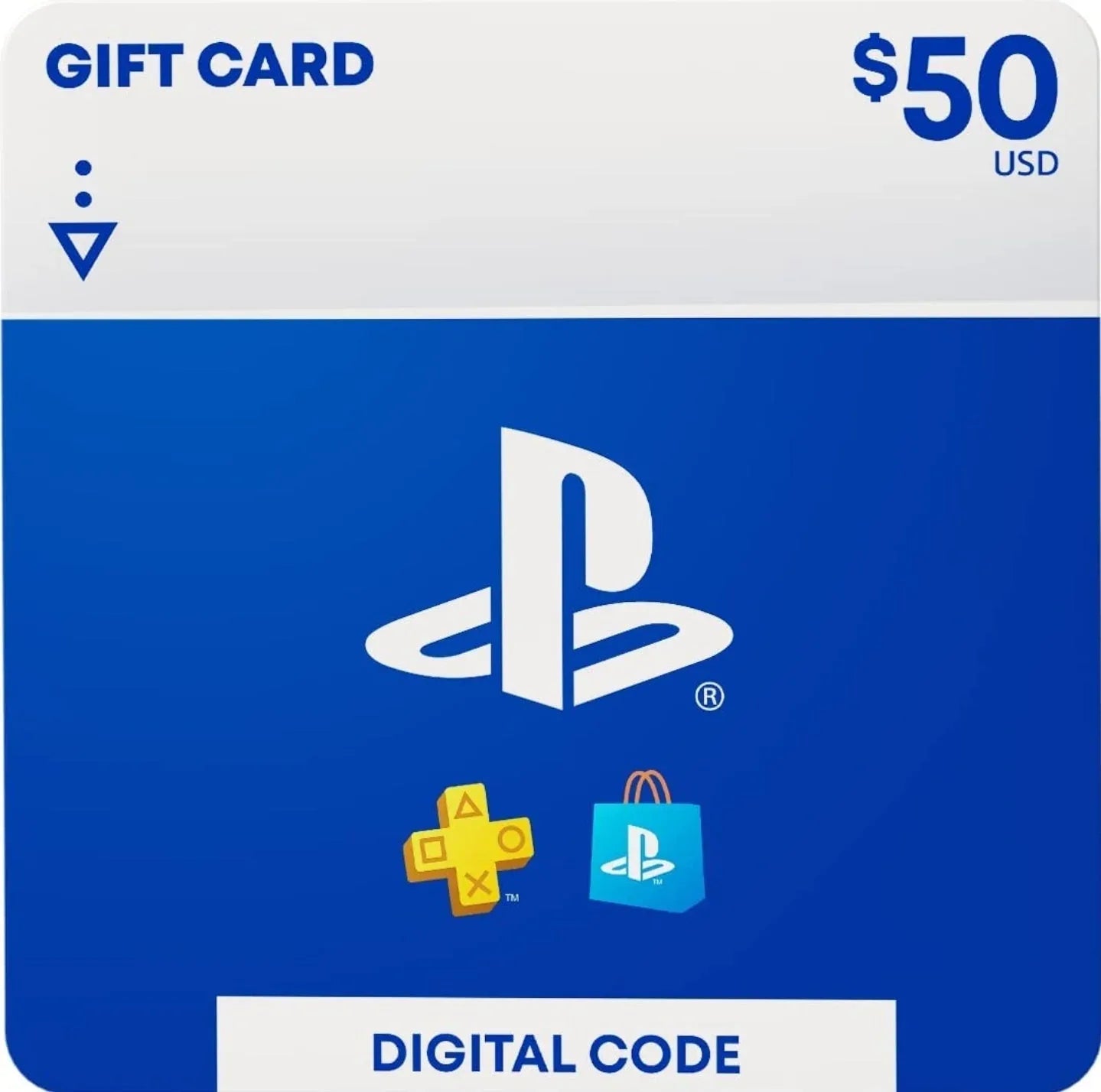 PSN - PLAY STATION NETWORK CARD $50 easy video game