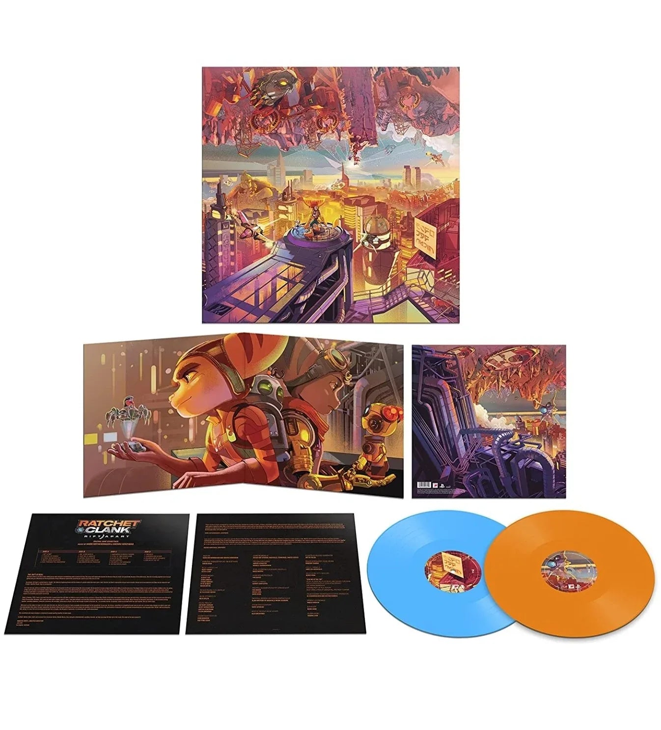 RATCHET AND CLANK RIFT APART VINYL SOUNDTRACK easy video game