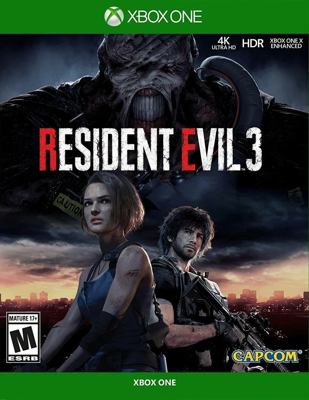 RESIDENT EVIL 3 NEMESIS XBOX ONE easy video game