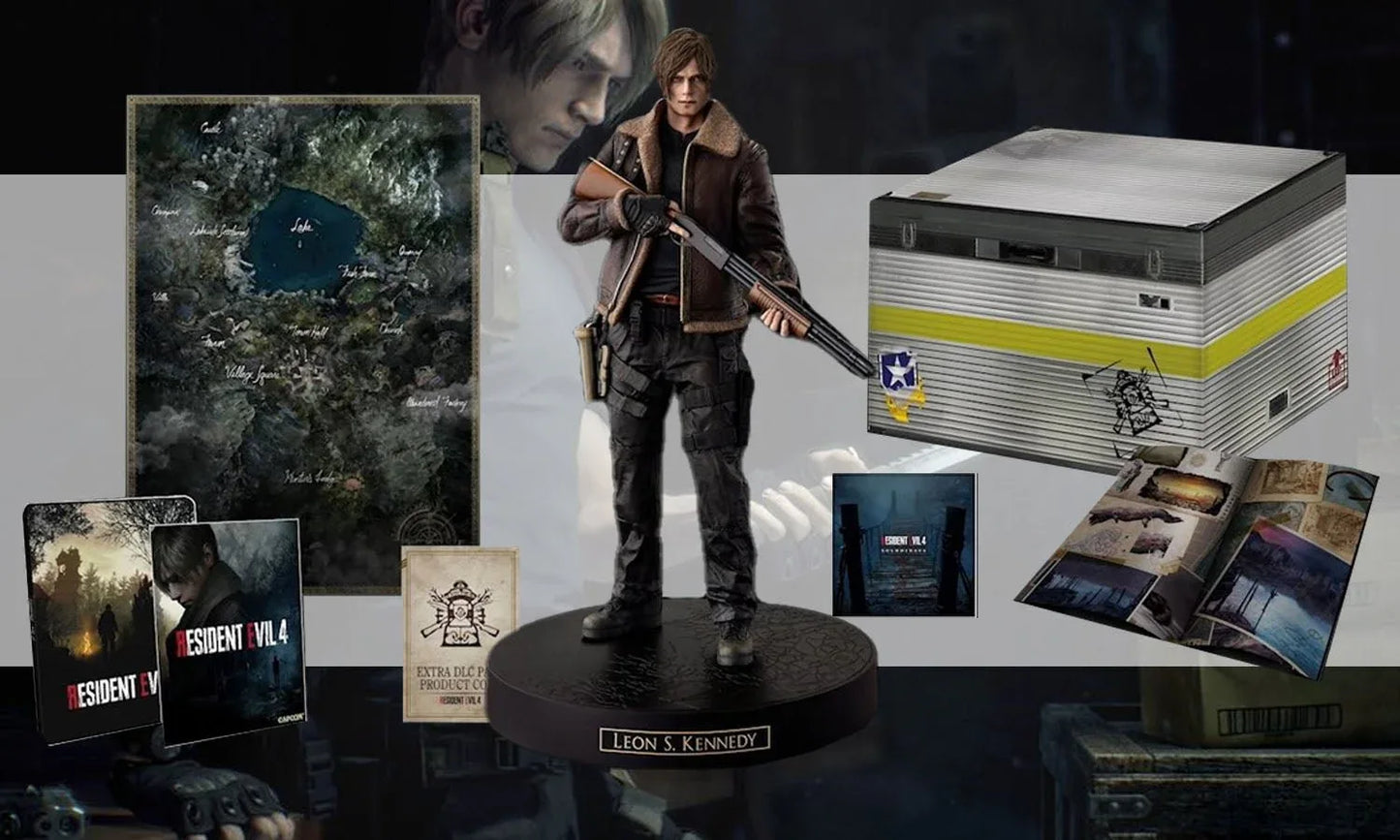 RESIDENT EVIL 4 COLLECTORS PS5 easy video game