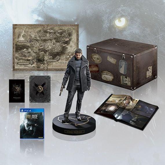 RESIDENT EVIL VILLAGE COLLECTOR'S PS4 *CAJA ABIERTA easy video game