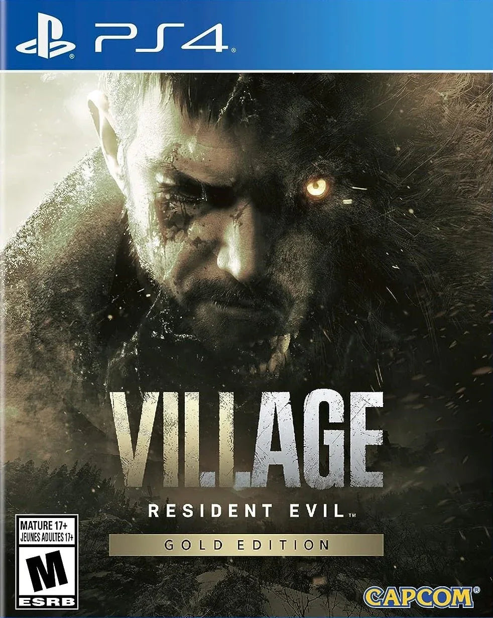 RESIDENT EVIL VILLAGE GOLD PS4 easy video game
