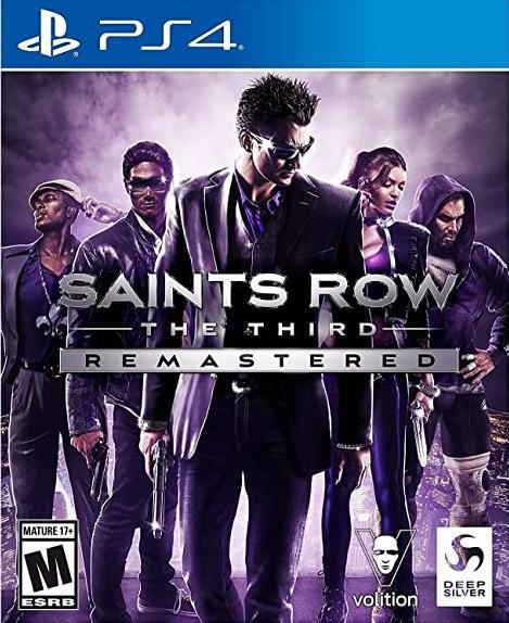 SAINTS ROW THE THIRD REMASTERED PS4 easy video game