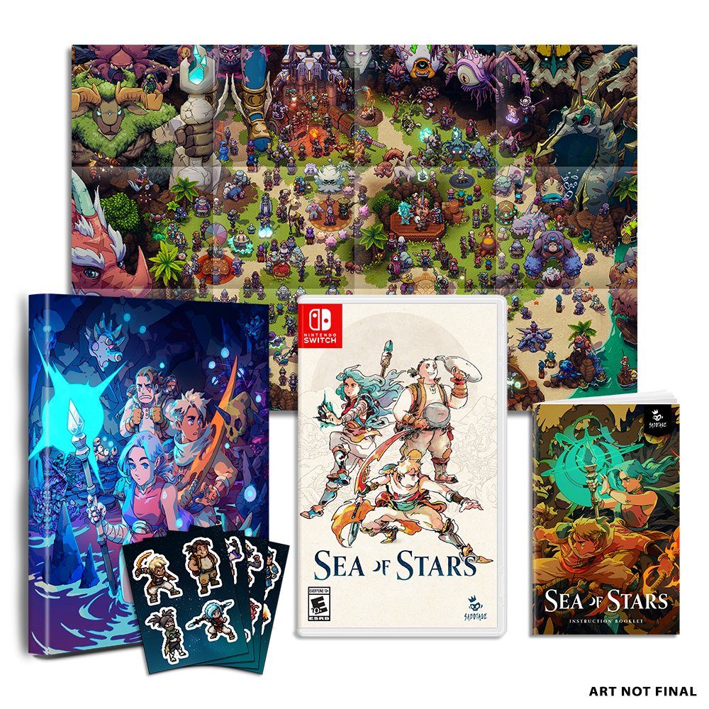 SEA OF STARS EXCLUSIVE EDITION PS4