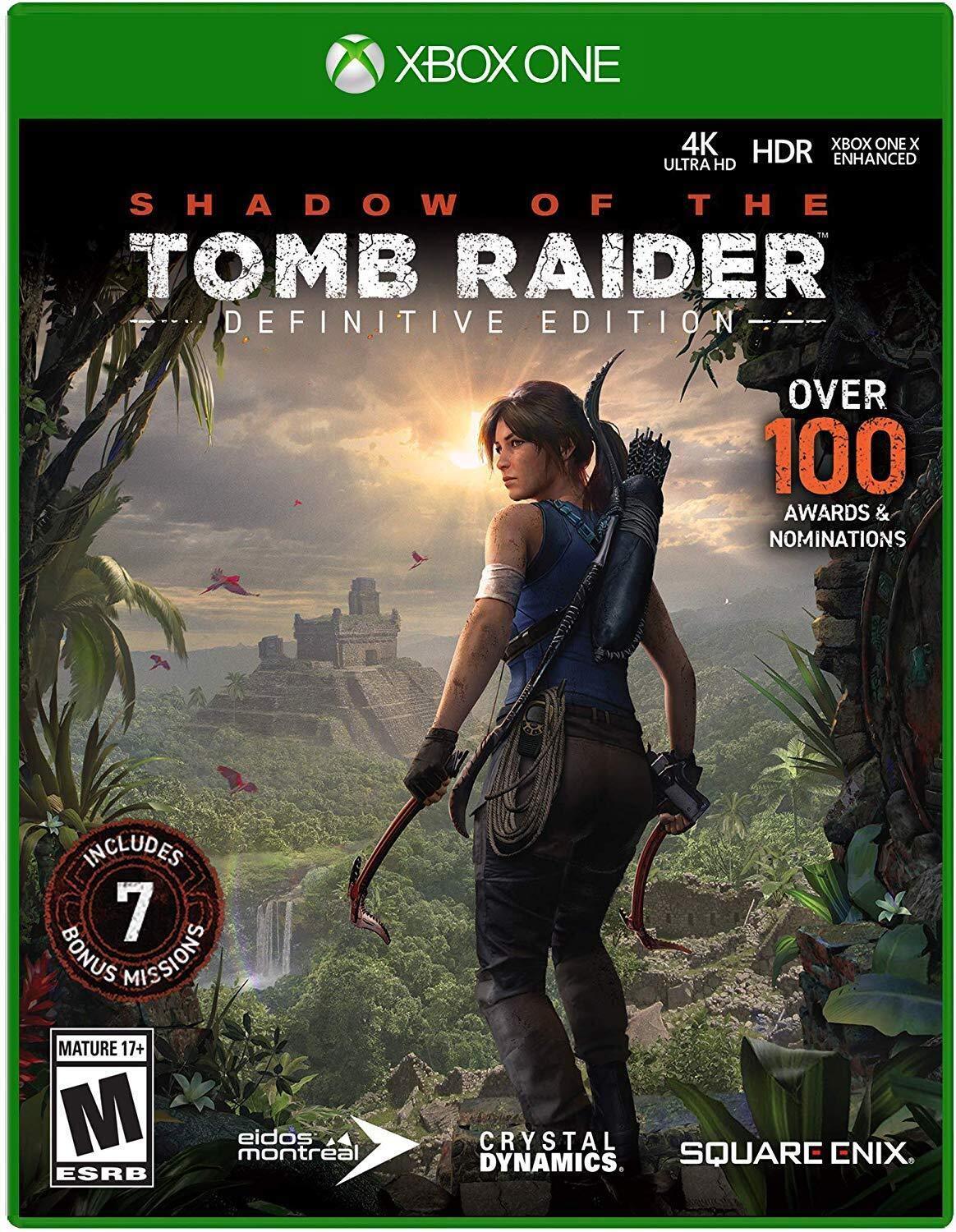 SHADOW OF THE TOMB RAIDER DEFINITIVE XBOX ONE Easy Video Game