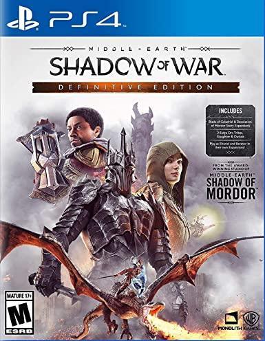 SHADOW OF WAR DEFINITE EDITION PS4 Easy Video Game