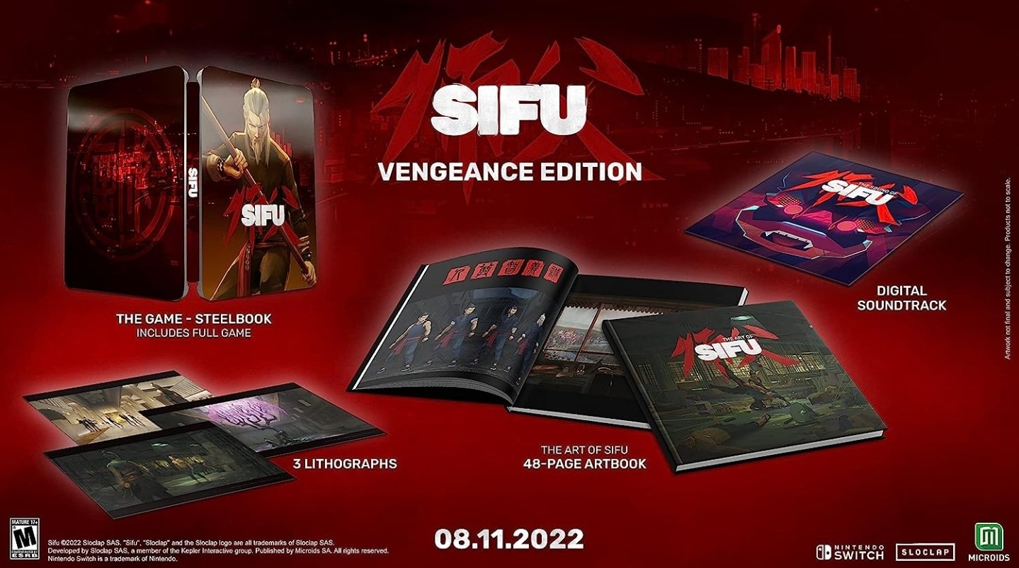 SIFU VENGEANCE EDITION SWITCH - Easy Games