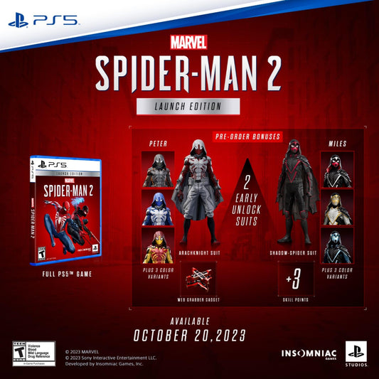 SPIDER-MAN 2 PS5