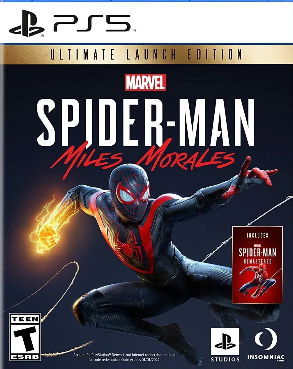 SPIDER-MAN MILES MORALES ULTIMATE PS5 easy video game