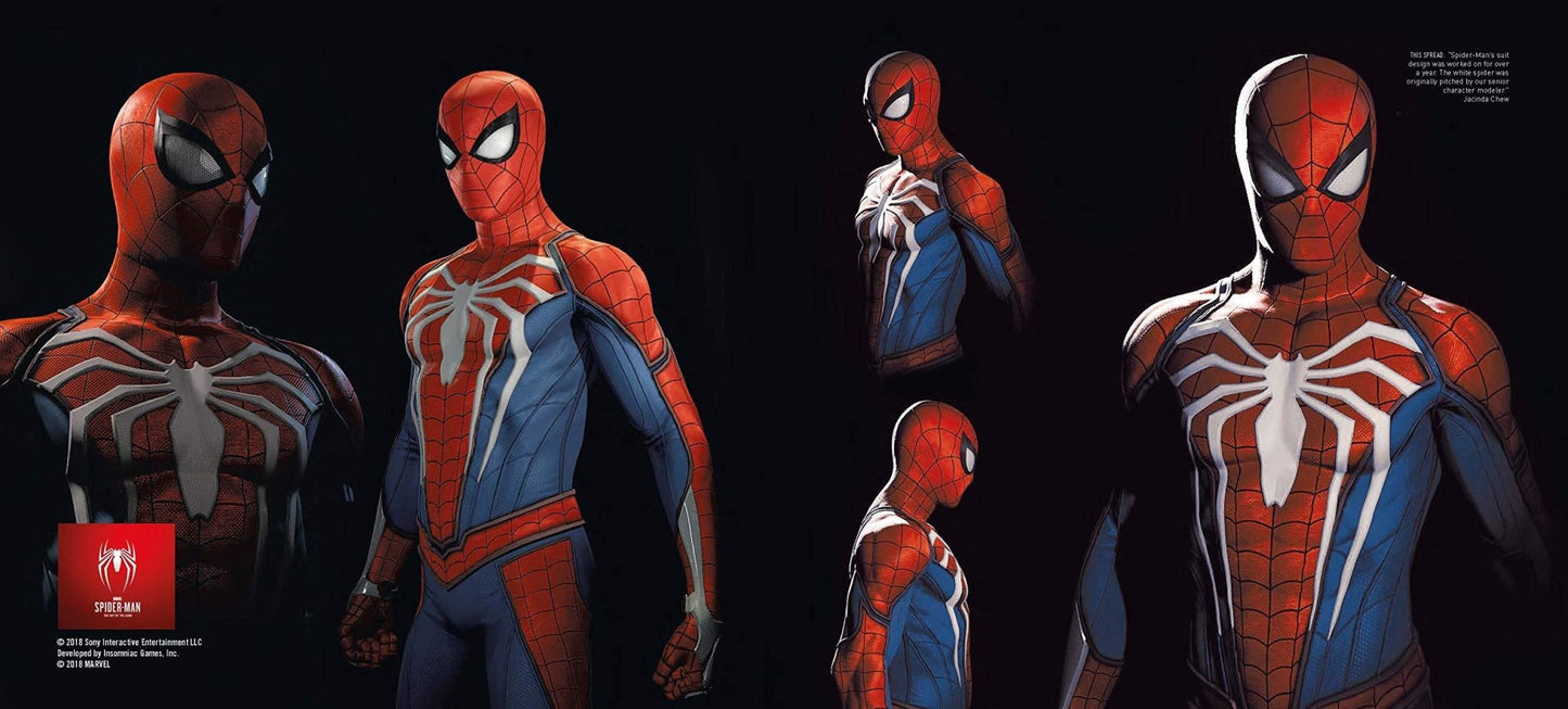 SPIDER-MAN PS4 LIBRO DE ARTE