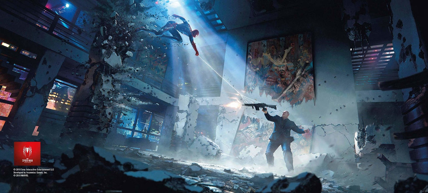 SPIDER-MAN PS4 LIBRO DE ARTE