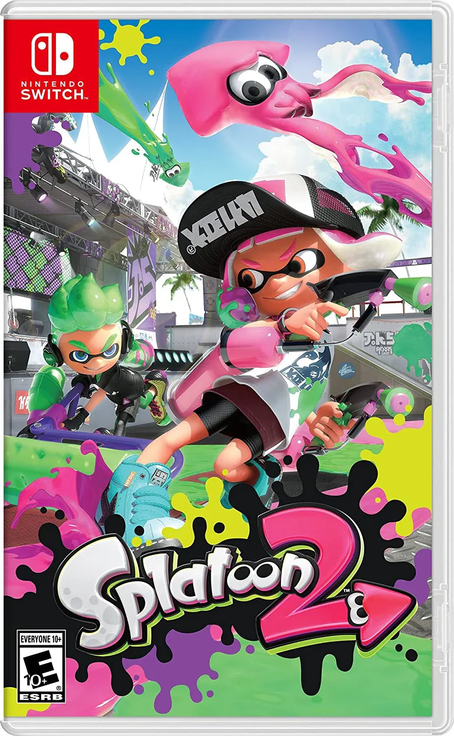 SPLATOON 2 NINTENDO SWITCH easy video game