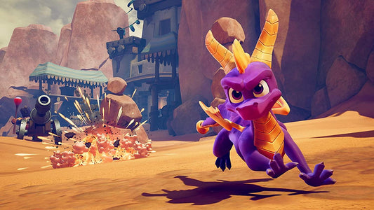 SPYRO REIGNITED TRILOGY PS4 easy video game