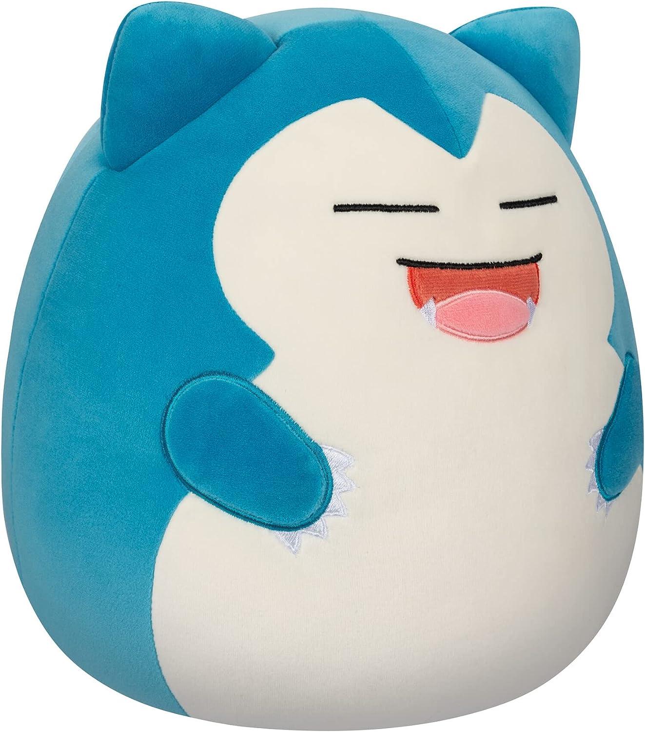SQUISHMALLOWS PELUCHE SNORLAX AUTENTICO 36 CM easy video game