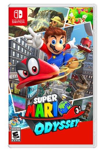 SUPER MARIO ODYSSEY SWITCH easy video game
