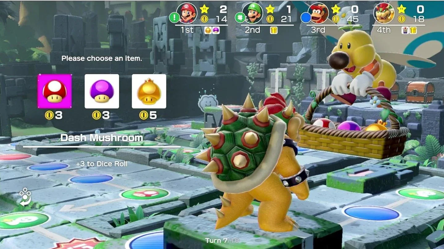 SUPER MARIO PARTY + JOY-CON CONTROLLER 😱 easy video game