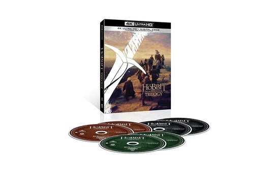 THE HOBBIT: THE MOTION PICTURE TRILOGY BLU-RAY 4K easy video game