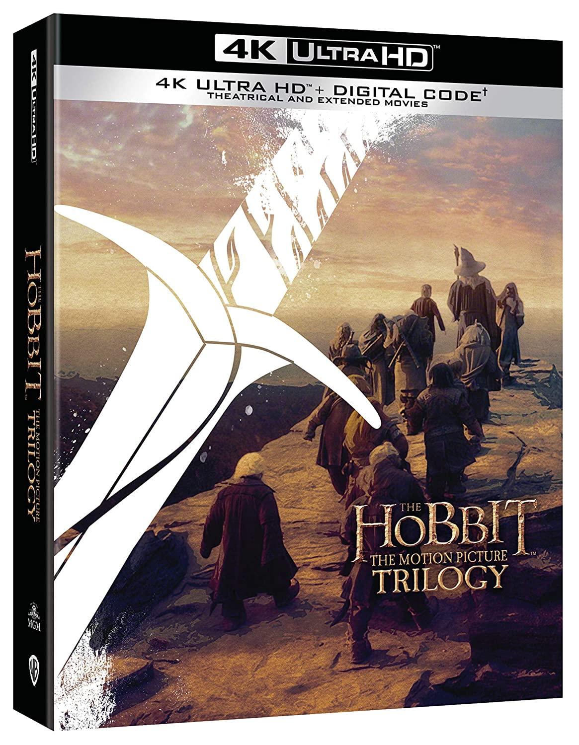 THE HOBBIT: THE MOTION PICTURE TRILOGY BLU-RAY 4K easy video game