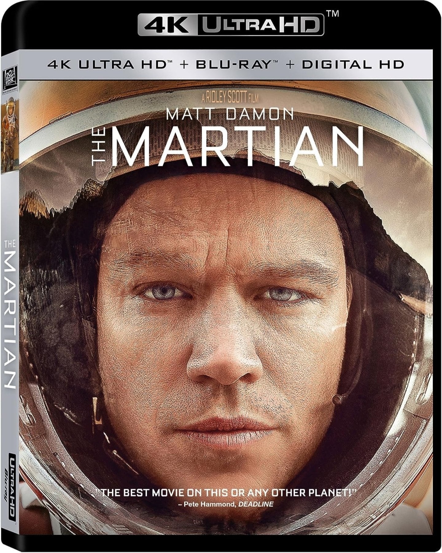 THE MARTIAN 4K BLU RAY