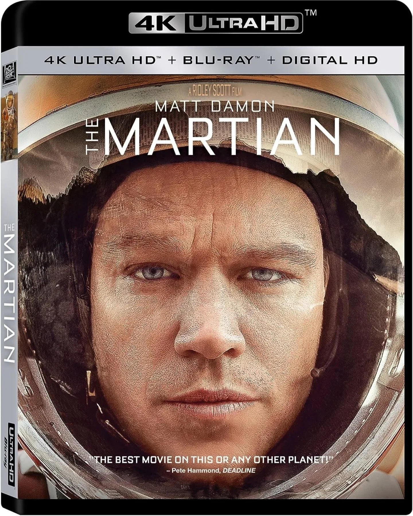 THE MARTIAN 4K BLU RAY easy video game