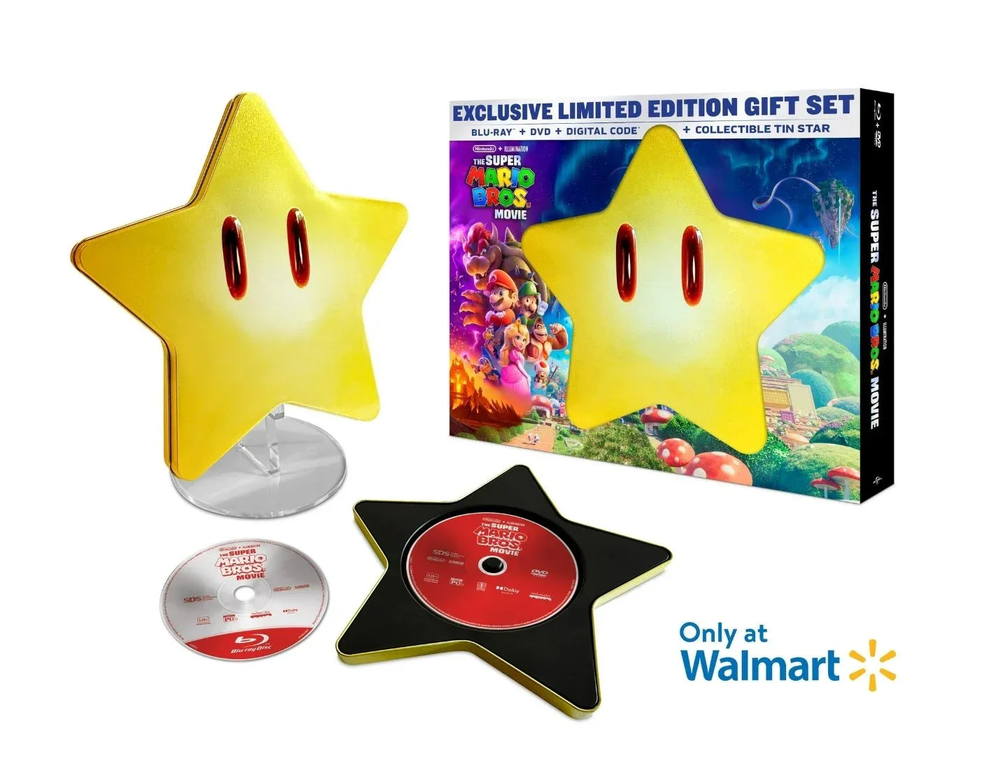 THE SUPER MARIO MOVIE BLU RAY easy games